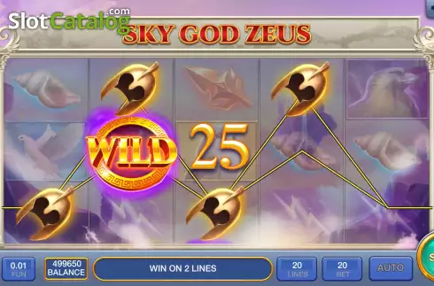 Скрин4. Sky God Zeus слот