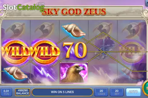 Скрин5. Sky God Zeus слот