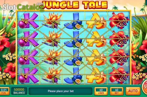 Скрин2. Jungle Tale слот