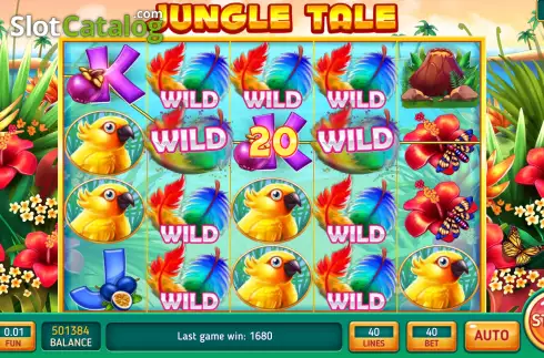 Скрин3. Jungle Tale слот