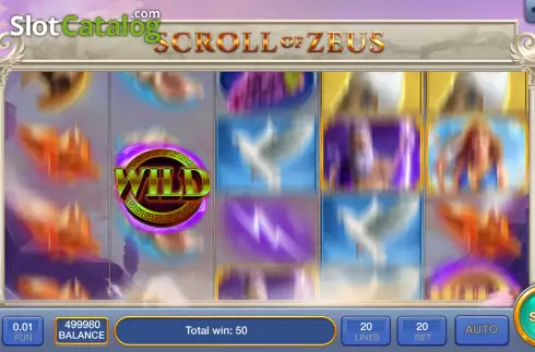 Скрин7. Scroll Of Zeus слот