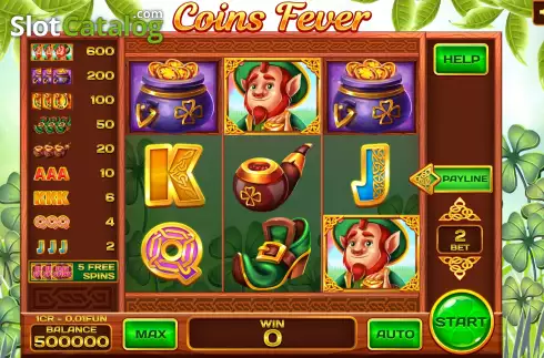 Скрин2. Coins Fever (3x3) слот