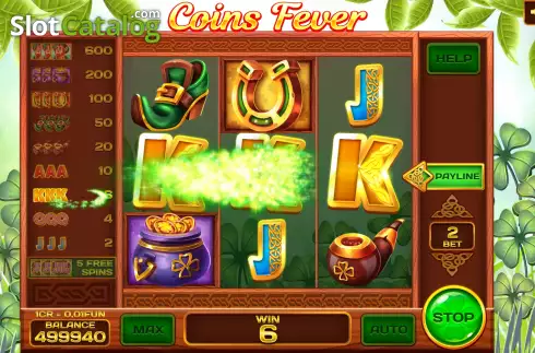 Скрин4. Coins Fever (3x3) слот