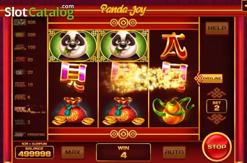 Скрин3. Panda Joy (3x3) слот