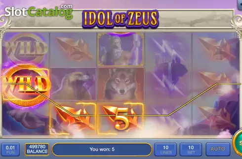 Скрин3. Idol of Zeus слот