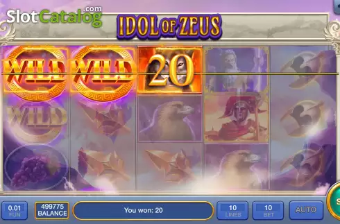 Скрин4. Idol of Zeus слот