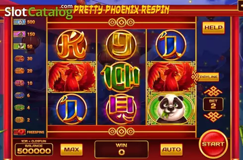 Скрин2. Pretty Phoenix Respin (3x3) слот