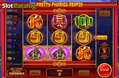Скрин3. Pretty Phoenix Respin (3x3) слот