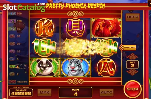 Скрин4. Pretty Phoenix Respin (3x3) слот