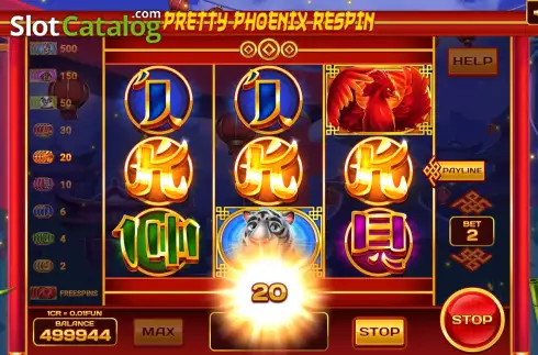 Скрин5. Pretty Phoenix Respin (3x3) слот