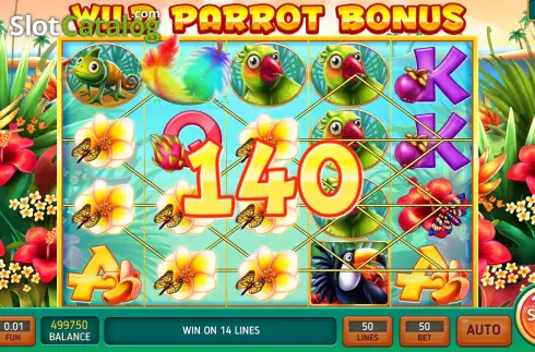 Скрин3. Wild Parrot Bonus слот