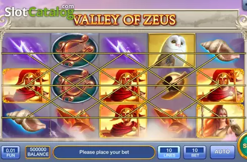 Скрин2. Valley of Zeus слот