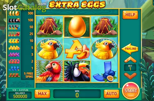 Скрин2. Extra Eggs (Pull Tabs) слот