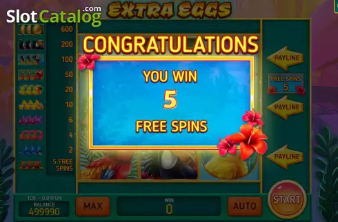 Скрин5. Extra Eggs (3x3) слот