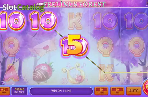 Скрин3. Feelings Forest слот