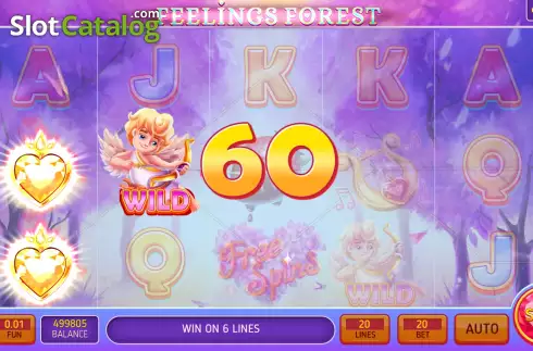 Скрин4. Feelings Forest слот