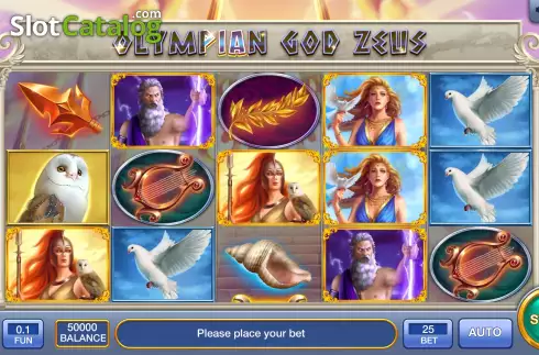 Скрин2. Olympian God Zeus слот