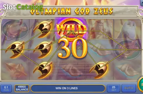 Скрин4. Olympian God Zeus слот