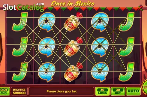 Скрин2. Once In Mexico слот