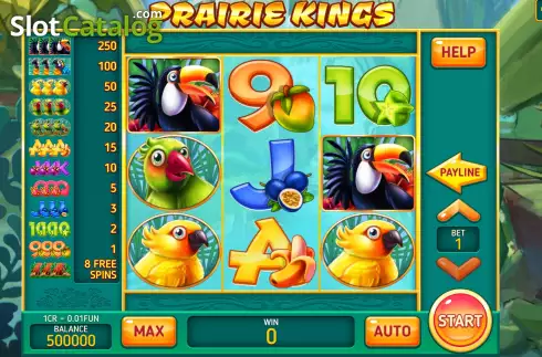 Скрин2. Prairie Kings (Pull Tabs) слот