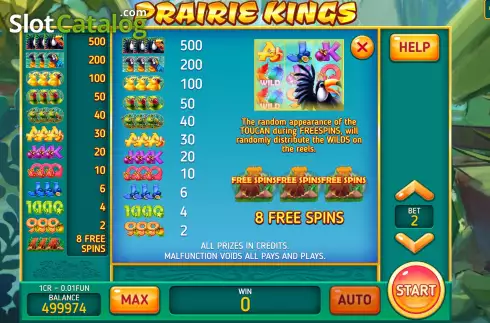 Скрин6. Prairie Kings (3x3) слот
