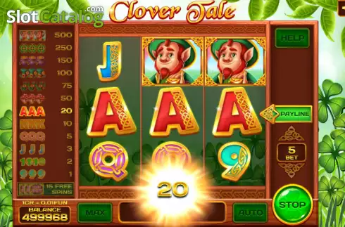 Скрин4. Clover Tale (Pull Tabs) слот