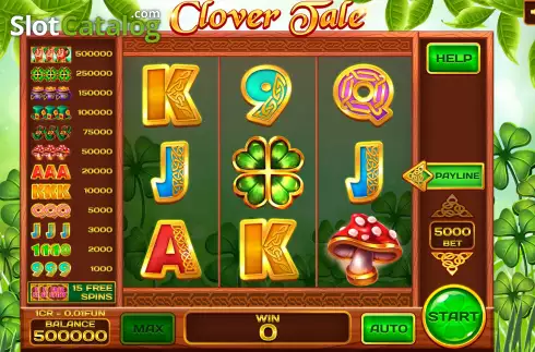 Скрин2. Clover Tale (3x3) слот