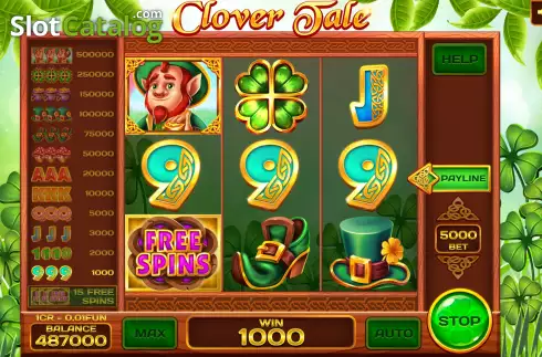 Скрин4. Clover Tale (3x3) слот