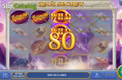 Скрин4. Zeus Secret слот