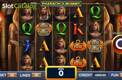 Скрин2. Pharaohs Mummy слот