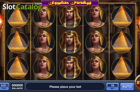 Скрин2. Egyptian Paradise слот