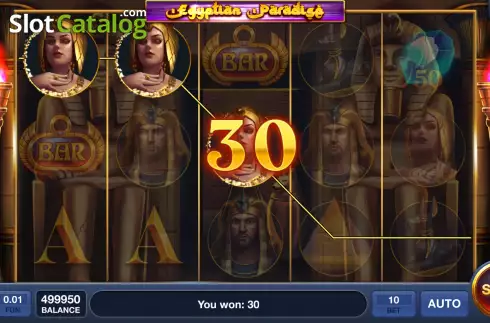 Скрин4. Egyptian Paradise слот