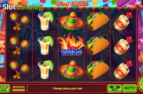 Скрин2. Viva Chilli! слот