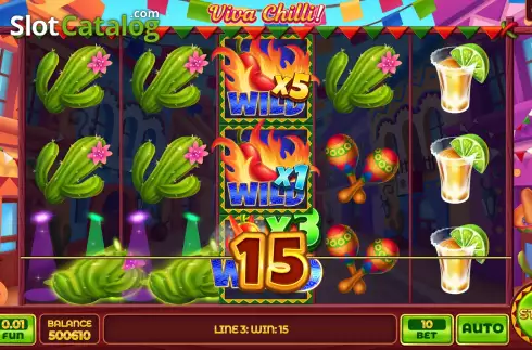 Скрин3. Viva Chilli! слот