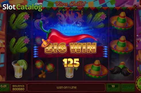 Скрин4. Viva Chilli! слот