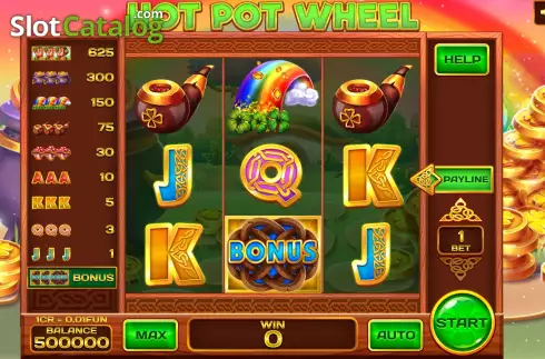 Скрин2. Hot Pot Wheel (Pull Tabs) слот