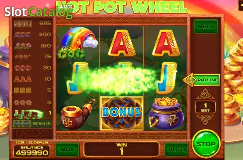 Скрин3. Hot Pot Wheel (Pull Tabs) слот