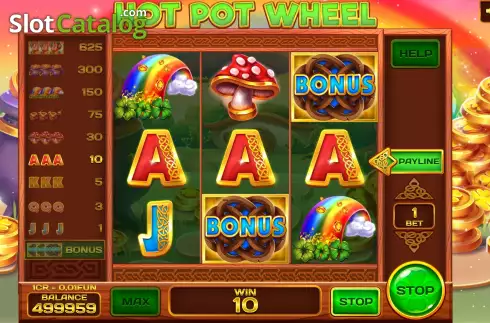 Скрин5. Hot Pot Wheel (Pull Tabs) слот