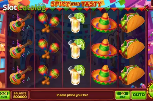 Скрин2. Spicy And Tasty слот