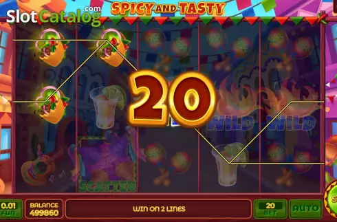 Скрин3. Spicy And Tasty слот