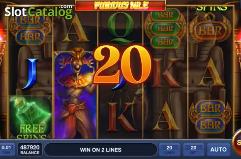 Скрин3. Furious Nile слот