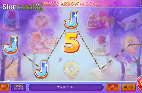 Скрин3. Magic Arrow of Love слот