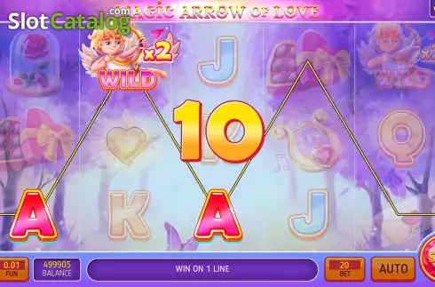 Скрин4. Magic Arrow of Love слот