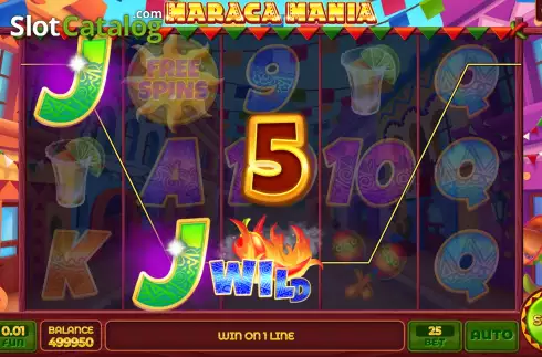 Скрин3. Maraca Mania слот