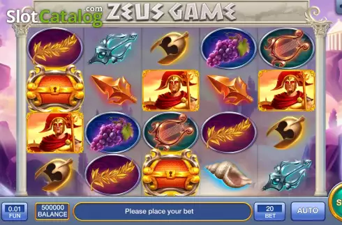 Скрин2. Zeus Game слот