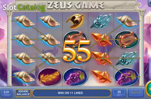 Скрин4. Zeus Game слот