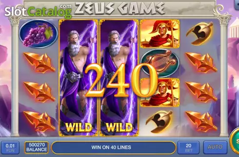 Скрин5. Zeus Game слот