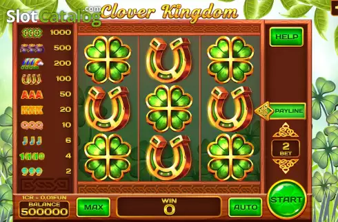 Скрин2. Clover Kingdom (3x3) слот
