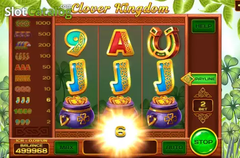 Скрин5. Clover Kingdom (3x3) слот