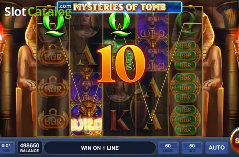 Скрин3. Mysteries Of Tomb слот